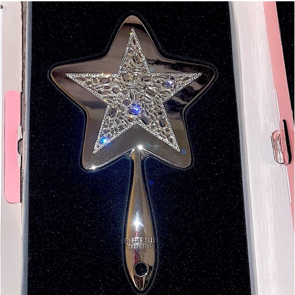 🌼BOGO50%🌼 🆕🌿JEFFREE STAR: Silver Chrome Bedazzled Mirror - Picture 11 of 17